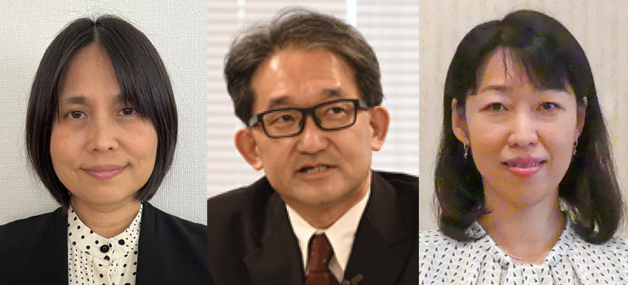 川田 麻記／角田 仁／額賀 美紗子 写真