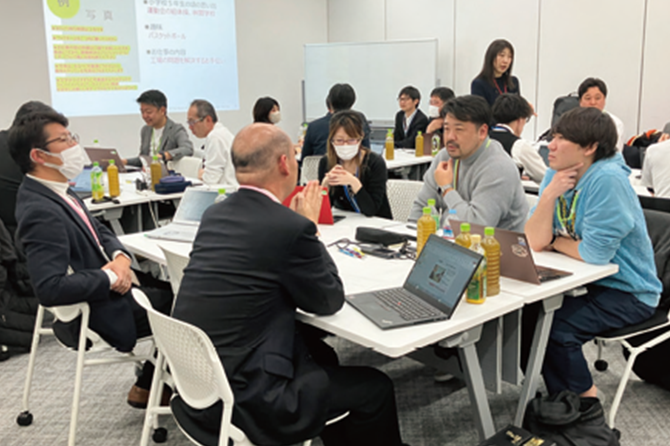 講師交流会の様子4