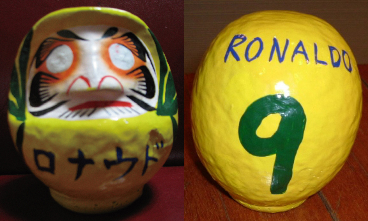 ロナウドだるま